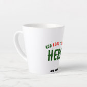 MODERNE, STYLISCH ZOLLBARE WEISSE, ÜBERPRÜFT MARKI MILCHTASSE (Linke Ecke)