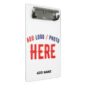 MODERNE, STYLISCH ZOLLBARE WEISSE, ÜBERPRÜFT MARKI MINI KLEMMBRETT (Schrägansicht)