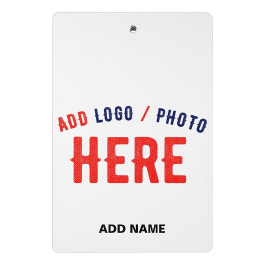 MODERNE, STYLISCH ZOLLBARE WEISSE, ÜBERPRÜFT MARKI MINI KLEMMBRETT (Rückseite)