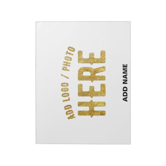 MODERNE, STYLISCH ZOLLBARE WEISSE, ÜBERPRÜFT MARKI NOTIZBLOCK (Rotiert)