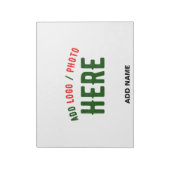 MODERNE, STYLISCH ZOLLBARE WEISSE, ÜBERPRÜFT MARKI NOTIZBLOCK (Rotiert)