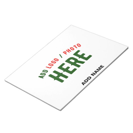 MODERNE, STYLISCH ZOLLBARE WEISSE, ÜBERPRÜFT MARKI NOTIZBLOCK (angewinkelt)