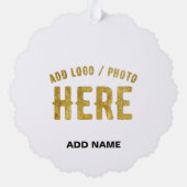 MODERNE, STYLISCH ZOLLBARE WEISSE, ÜBERPRÜFT MARKI ORNAMENT KARTE (Rückseite)