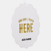 MODERNE, STYLISCH ZOLLBARE WEISSE, ÜBERPRÜFT MARKI ORNAMENT KARTE (Rechts)