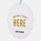 MODERNE, STYLISCH ZOLLBARE WEISSE, ÜBERPRÜFT MARKI ORNAMENT KARTE (Links)