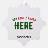 MODERNE, STYLISCH ZOLLBARE WEISSE, ÜBERPRÜFT MARKI ORNAMENT KARTE (Rückseite)