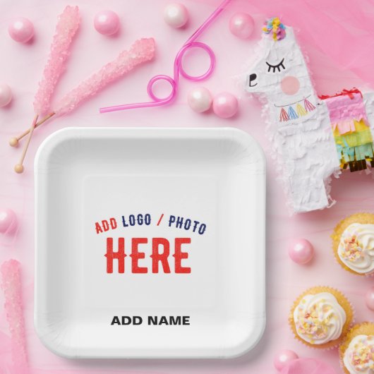 MODERNE, STYLISCH ZOLLBARE WEISSE, ÜBERPRÜFT MARKI PAPPTELLER (Party)