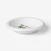 MODERNE, STYLISCH ZOLLBARE WEISSE, ÜBERPRÜFT MARKI PAPPTELLER (Gewinkelt)