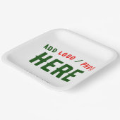 MODERNE, STYLISCH ZOLLBARE WEISSE, ÜBERPRÜFT MARKI PAPPTELLER (Gewinkelt)