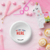 MODERNE, STYLISCH ZOLLBARE WEISSE, ÜBERPRÜFT MARKI PAPPTELLER (Party)