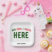 MODERNE, STYLISCH ZOLLBARE WEISSE, ÜBERPRÜFT MARKI PAPPTELLER (Party)