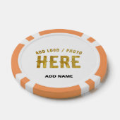 MODERNE, STYLISCH ZOLLBARE WEISSE, ÜBERPRÜFT MARKI POKERCHIPS (Einzeln)