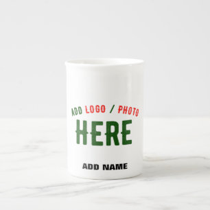 MODERNE, STYLISCH ZOLLBARE WEISSE, ÜBERPRÜFT MARKI PORZELLANTASSE