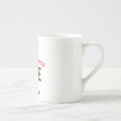 MODERNE, STYLISCH ZOLLBARE WEISSE, ÜBERPRÜFT MARKI PORZELLANTASSE (Rechts)