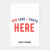 MODERNE, STYLISCH ZOLLBARE WEISSE, ÜBERPRÜFT MARKI POST-IT KLEBEZETTEL (Vorderseite)