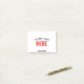 MODERNE, STYLISCH ZOLLBARE WEISSE, ÜBERPRÜFT MARKI POST-IT KLEBEZETTEL (Auf Schreibtisch)