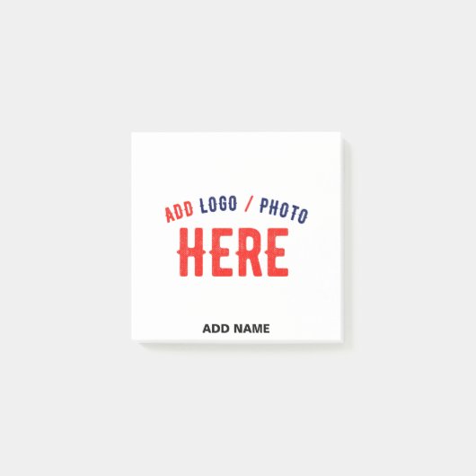 MODERNE, STYLISCH ZOLLBARE WEISSE, ÜBERPRÜFT MARKI POST-IT KLEBEZETTEL (Vorderseite)