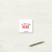 MODERNE, STYLISCH ZOLLBARE WEISSE, ÜBERPRÜFT MARKI POST-IT KLEBEZETTEL (Auf Schreibtisch)