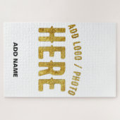 MODERNE, STYLISCH ZOLLBARE WEISSE, ÜBERPRÜFT MARKI PUZZLE (Horizontal)