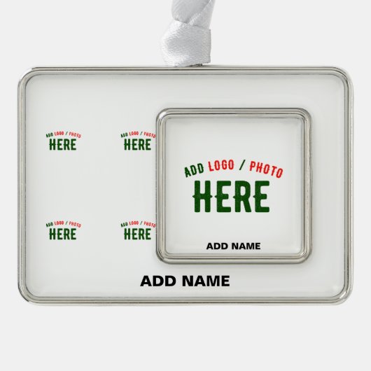 MODERNE, STYLISCH ZOLLBARE WEISSE, ÜBERPRÜFT MARKI Rahmen-Ornament SILBER (Vorderseite)