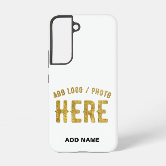 MODERNE, STYLISCH ZOLLBARE WEISSE, ÜBERPRÜFT MARKI SAMSUNG GALAXY HÜLLE (Rückseite)