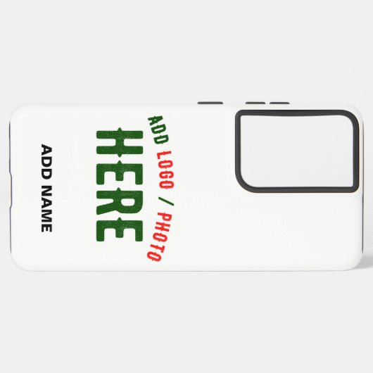 MODERNE, STYLISCH ZOLLBARE WEISSE, ÜBERPRÜFT MARKI SAMSUNG GALAXY HÜLLE (Rückseite (Horizontal))