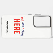 MODERNE, STYLISCH ZOLLBARE WEISSE, ÜBERPRÜFT MARKI SAMSUNG GALAXY HÜLLE (Linke Seite)