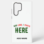 MODERNE, STYLISCH ZOLLBARE WEISSE, ÜBERPRÜFT MARKI SAMSUNG GALAXY HÜLLE (Rückseite)