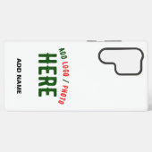 MODERNE, STYLISCH ZOLLBARE WEISSE, ÜBERPRÜFT MARKI SAMSUNG GALAXY HÜLLE (Rückseite (Horizontal))