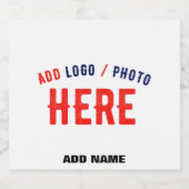 MODERNE, STYLISCH ZOLLBARE WEISSE, ÜBERPRÜFT MARKI SCHAUMWEINETIKETT (Einzelnes Label)