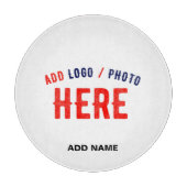 MODERNE, STYLISCH ZOLLBARE WEISSE, ÜBERPRÜFT MARKI SCHNEIDEBRETT (Vorderseite)