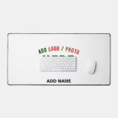 MODERNE, STYLISCH ZOLLBARE WEISSE, ÜBERPRÜFT MARKI SCHREIBTISCHUNTERLAGE (Tastatur & Maus)