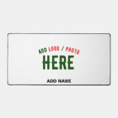 MODERNE, STYLISCH ZOLLBARE WEISSE, ÜBERPRÜFT MARKI SCHREIBTISCHUNTERLAGE (Vorderseite)