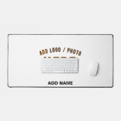 MODERNE, STYLISCH ZOLLBARE WEISSE, ÜBERPRÜFT MARKI SCHREIBTISCHUNTERLAGE (Tastatur & Maus)