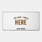 MODERNE, STYLISCH ZOLLBARE WEISSE, ÜBERPRÜFT MARKI SCHREIBTISCHUNTERLAGE (Vorderseite)