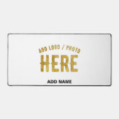 MODERNE, STYLISCH ZOLLBARE WEISSE, ÜBERPRÜFT MARKI SCHREIBTISCHUNTERLAGE (Vorderseite)