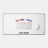 MODERNE, STYLISCH ZOLLBARE WEISSE, ÜBERPRÜFT MARKI SCHREIBTISCHUNTERLAGE (Tastatur & Maus)