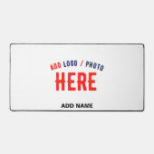 MODERNE, STYLISCH ZOLLBARE WEISSE, ÜBERPRÜFT MARKI SCHREIBTISCHUNTERLAGE (Vorderseite)