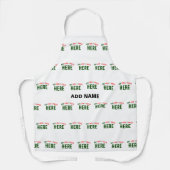 MODERNE, STYLISCH ZOLLBARE WEISSE, ÜBERPRÜFT MARKI SCHÜRZE (Vorderseite)