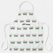 MODERNE, STYLISCH ZOLLBARE WEISSE, ÜBERPRÜFT MARKI SCHÜRZE (Vorderseite)