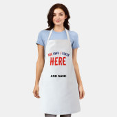 MODERNE, STYLISCH ZOLLBARE WEISSE, ÜBERPRÜFT MARKI SCHÜRZE (Getragen)