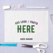 MODERNE, STYLISCH ZOLLBARE WEISSE, ÜBERPRÜFT MARKI SEIDENPAPIER (Handwerk)