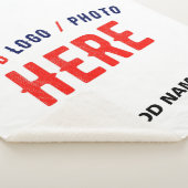 MODERNE, STYLISCH ZOLLBARE WEISSE, ÜBERPRÜFT MARKI SHERPADECKE (3/4)