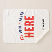 MODERNE, STYLISCH ZOLLBARE WEISSE, ÜBERPRÜFT MARKI SHERPADECKE (Vorderseite (Horizontal))