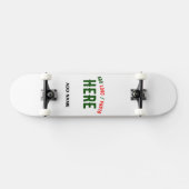 MODERNE, STYLISCH ZOLLBARE WEISSE, ÜBERPRÜFT MARKI SKATEBOARD (Horizontal)