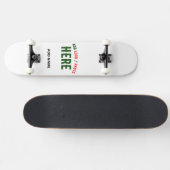 MODERNE, STYLISCH ZOLLBARE WEISSE, ÜBERPRÜFT MARKI SKATEBOARD (Horizontal)