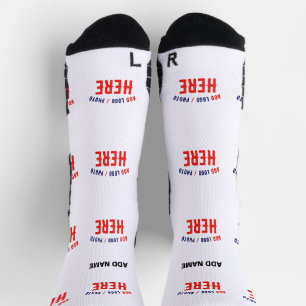 MODERNE, STYLISCH ZOLLBARE WEISSE, ÜBERPRÜFT MARKI SOCKEN