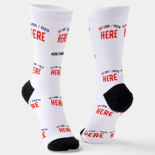 MODERNE, STYLISCH ZOLLBARE WEISSE, ÜBERPRÜFT MARKI SOCKEN