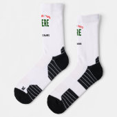 MODERNE, STYLISCH ZOLLBARE WEISSE, ÜBERPRÜFT MARKI SOCKEN (Links)