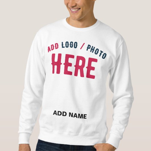 MODERNE, STYLISCH ZOLLBARE WEISSE, ÜBERPRÜFT MARKI SWEATSHIRT (Vorderseite)